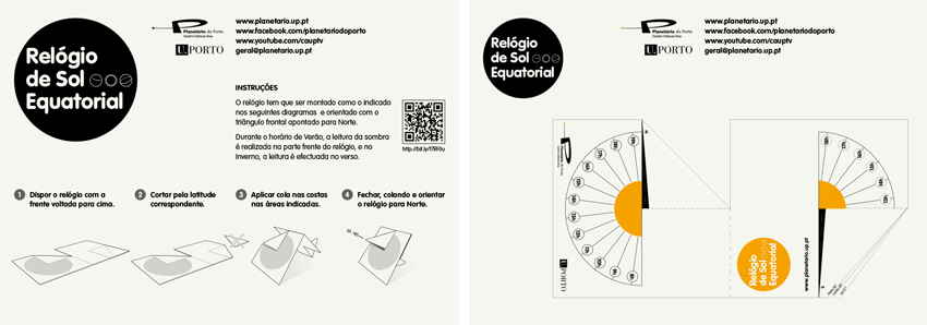 Relógio de Sol:Faça você mesmo